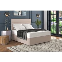 Hypnos Natural Luxury Mattress + Premium Divan Bed, Mink, 2 Drawer, King Size