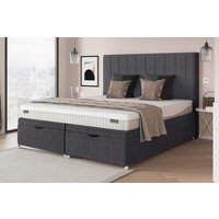 Dunlopillo� Firmrest Latex Mattress + Premium Divan Bed, Cream, 4 Drawer, Single