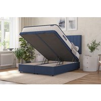 Coolflex� Essentials Pocket Memory Hybrid Mattress + Ottoman Divan Bed, Mink, End Ottoman, Small Double