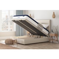 Coolflex� Lux Ortho Pocket Mattress + Ottoman Divan Bed, Teal, End Ottoman, Super King