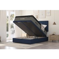 Coolflex� Hybrid CHILL Mattress + Ottoman Divan Bed, Marine, End Ottoman, King Size