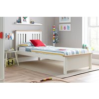 Noah Solo Wooden Kids Bed, 2 Drawer, Single