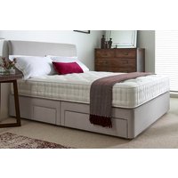 Harrison Spinks Ely Ortho 2750 Mattress + Premium Divan Bed, Marine, 4 Drawer, Super King