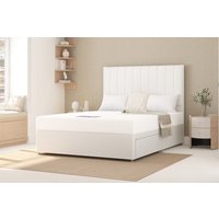 Super Firm Foam Mattress + Premium Divan Bed, Marine, 4 Drawer, Single