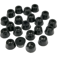 10pcs/20pcs Rubber Pads Tile Floor Protectors Rubber Non-slip Table Chair Furniture Feet Leg Pads Chair Leg Caps