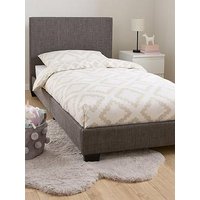 Very Home Riley Fabric Single Bed Frame With Mattress Options (Buy & Save!)