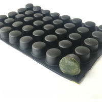 18X20mm Round Foot Pad Shock Absorber Feet Pad Rubber Anti-shock Self-Adhesive Heightening Anti-Slip Pads Seal Gasket