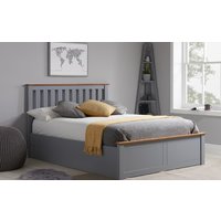 Birlea Phoenix Wooden Ottoman Bed Frame, King Size, White
