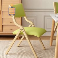 X&D Dining Backrest Chair Household Nordic Minimalist Sofa Without Floor Portable Folding Chair Leisure Chair Dining Table Chair