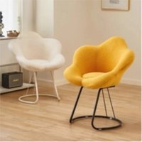 X&D Light Luxury High-end Instagram Style Makeup Stool For Home Use Women's Bedroom Backrest Chair Simple Dressing Stool New Hot