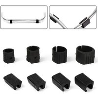16Pcs Plastic Chair Legs Caps Knitted Furniture Feet Floor Protectors Anti-slip Pads Silent Thicken Table Chair Leg Socks Covers
