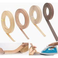 15 Meter Wood Edge Strip Banding Hot Melt Self-Adhesive Furniture Tape Edging Veneer Sheet Cabinet Edge Decoration 1.9CM Width